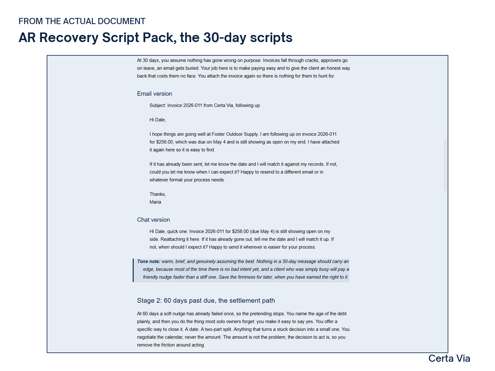 Virtual Assistant Business Owner Full System sample
